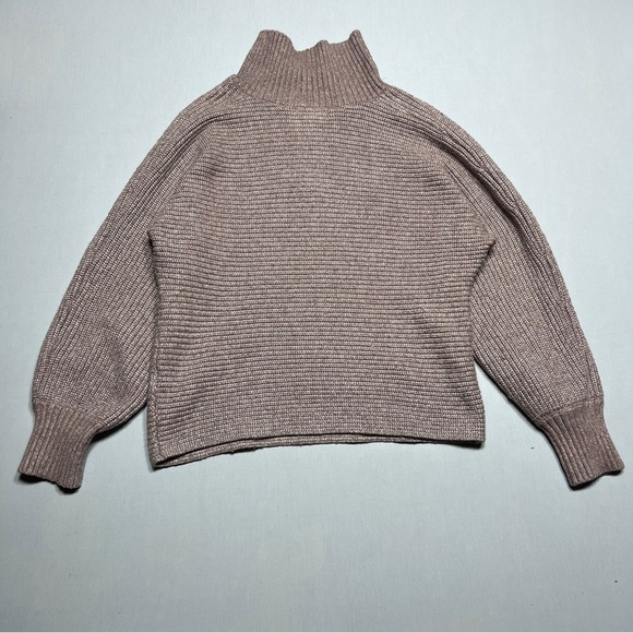 Cupcakes & Cashmere Women’s Tan Cowl Neck Sweater Size Large - Picture 6 of 7